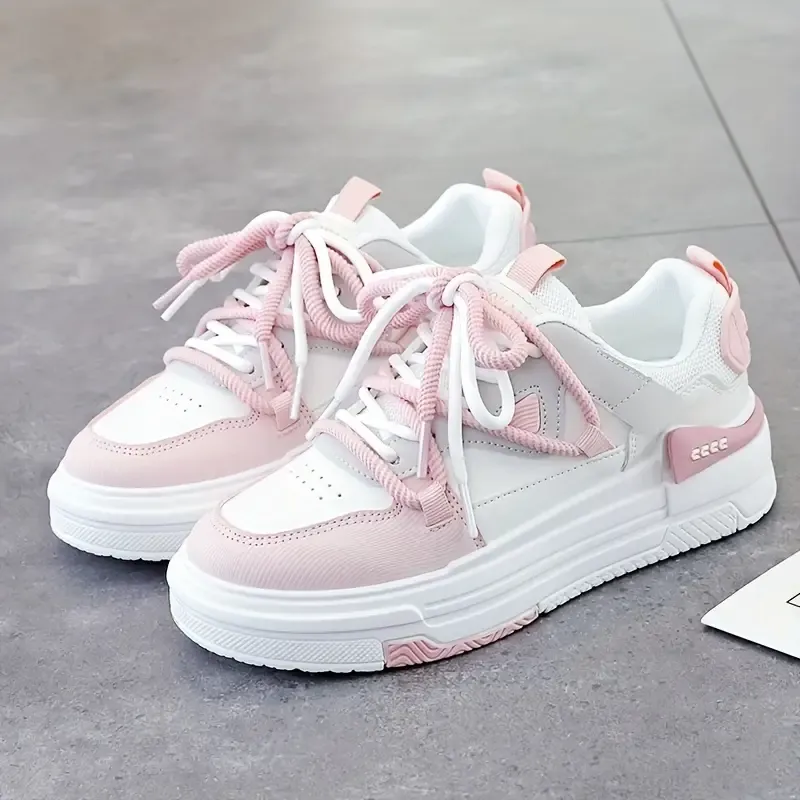 Lemonade Crystal Spark Trainers Pink