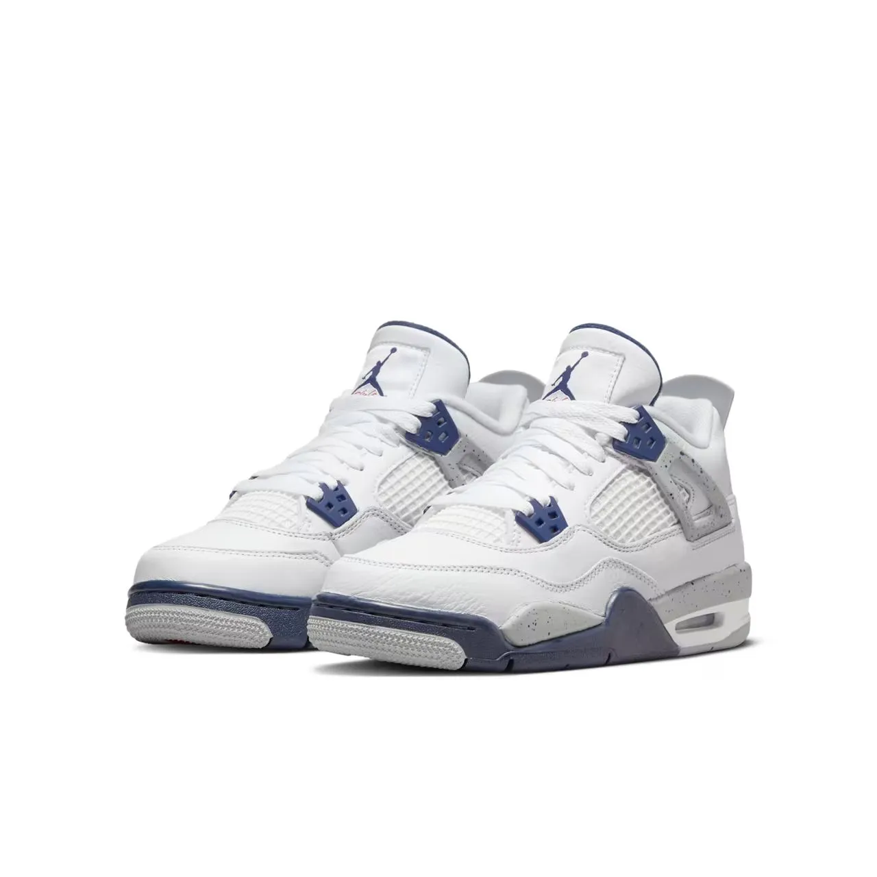 Nike Air Jordan 4 Retro Midnight Navy Sneakers.