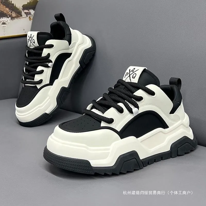 PXQ Men’s Chunky Platform Sneakers