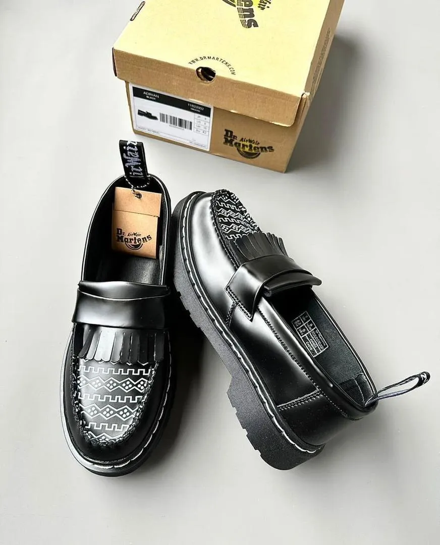 Dr. Martens Adrian Tassel Loafers (Black)