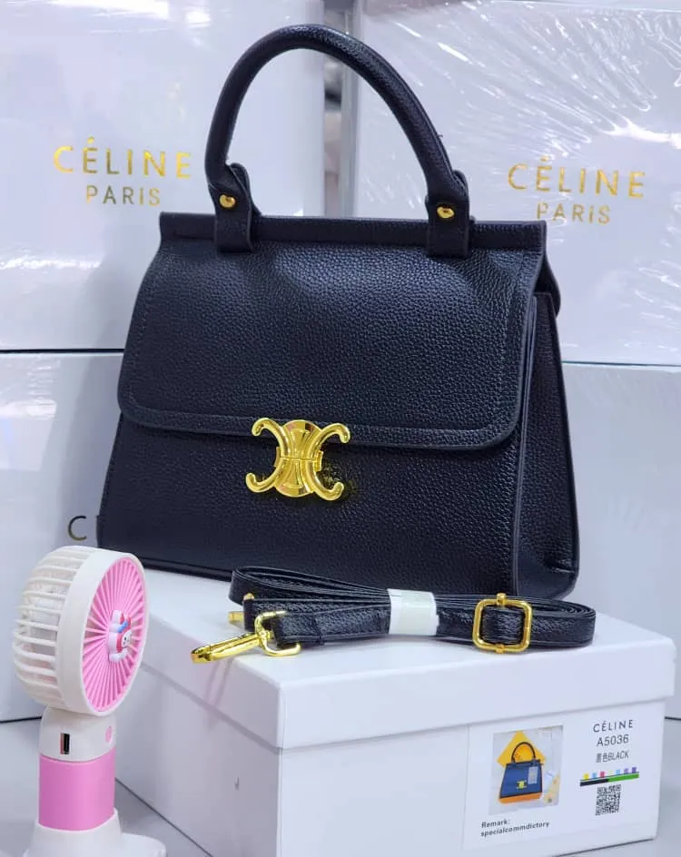 Céline Paris A5036 Luxury Bag Black