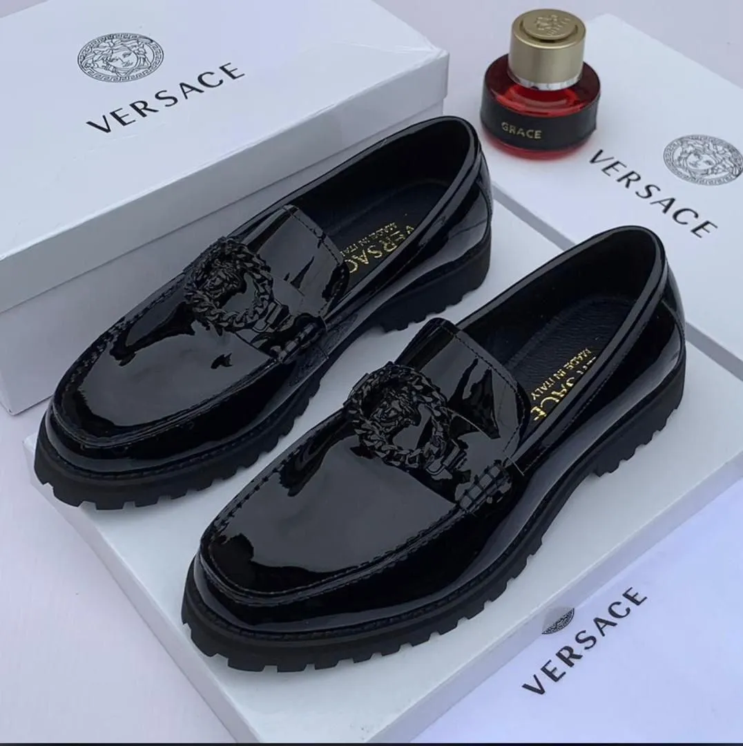 Versace loafers – Black