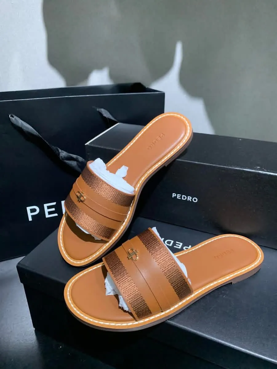 Brown Pedro Slides