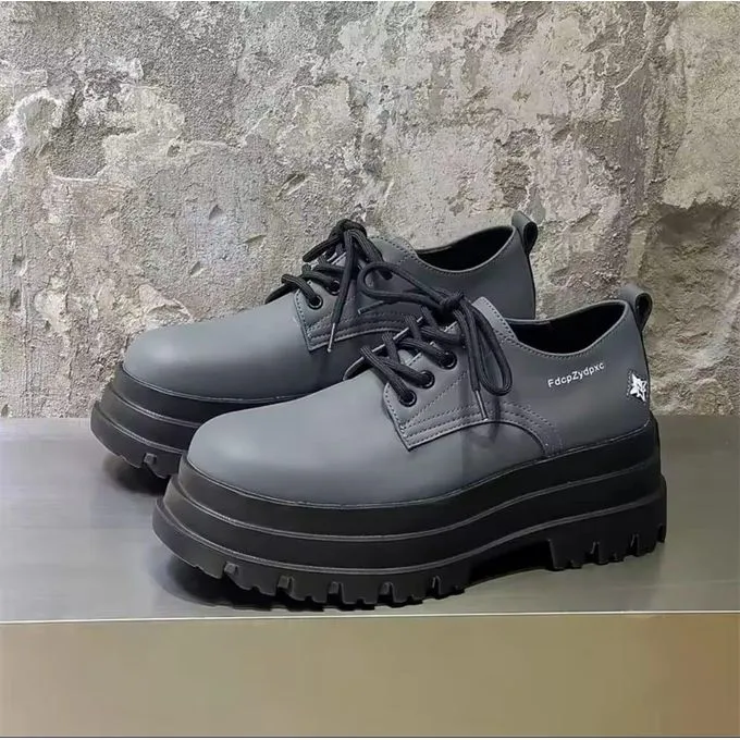 Naked Wolfe Derby Shoes Ash