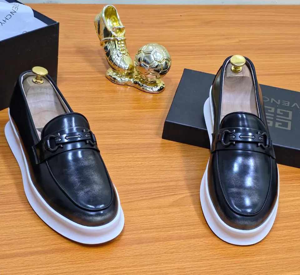 Givenchy platform leather loafers