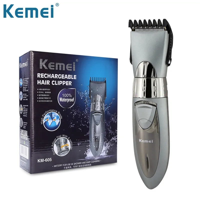 Kemei Rechargeable Hair Clipper KM-605