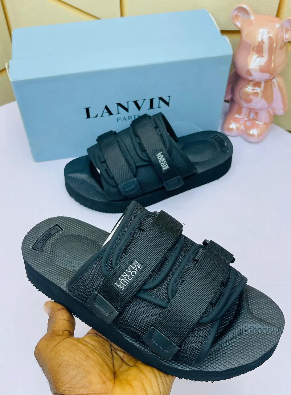 Lanvin x Suicoke Curb Slide – Black