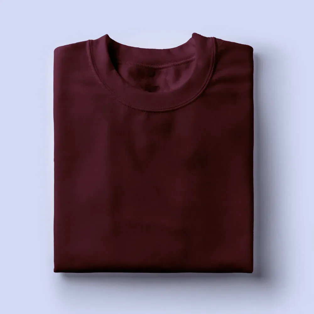 Plain Polo in Wine