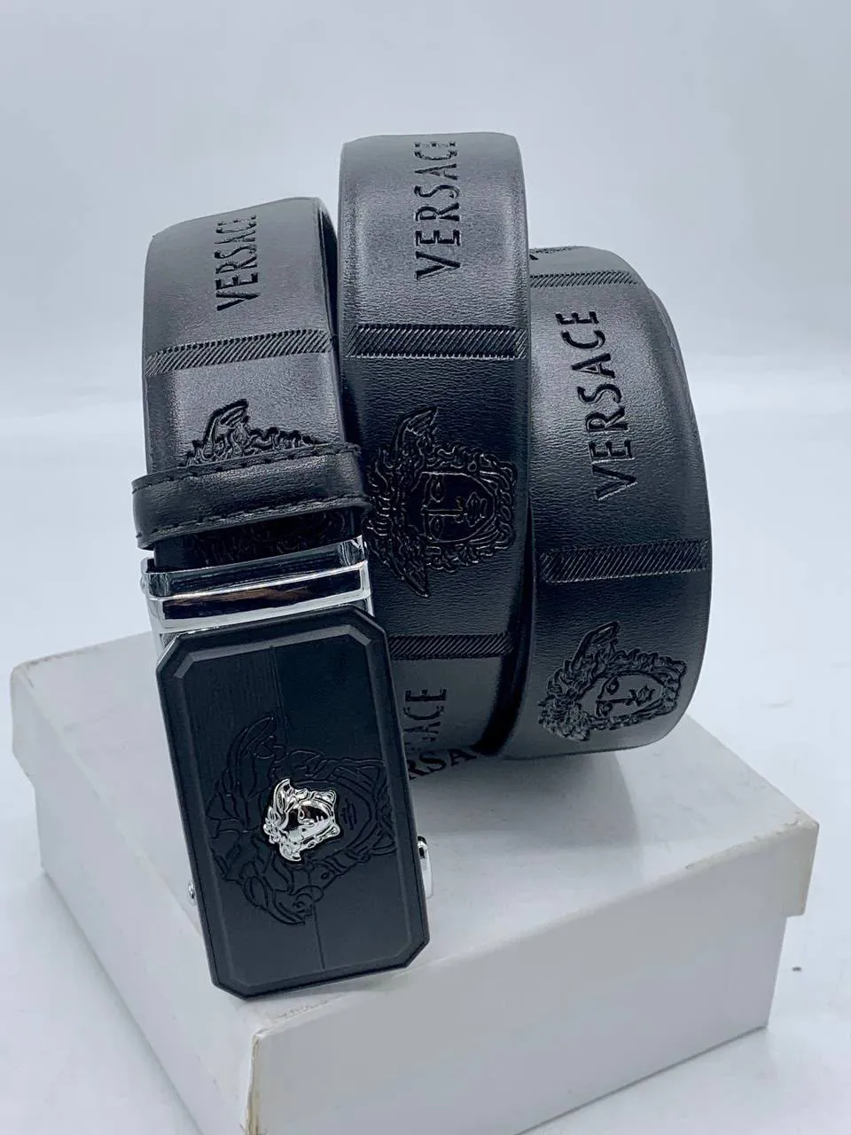 Versace Black Designer belt