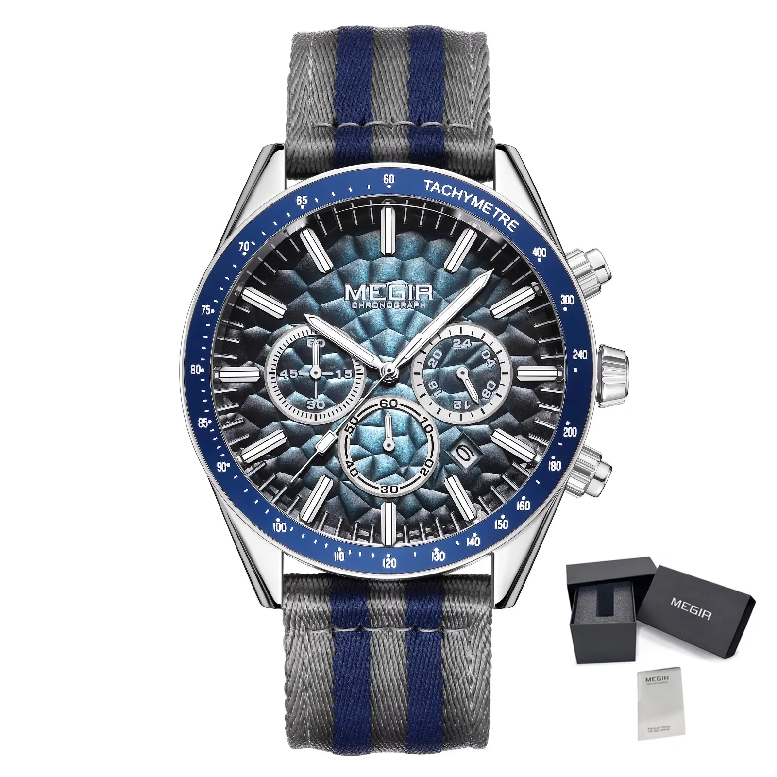 MEGIR men's chronograph watch