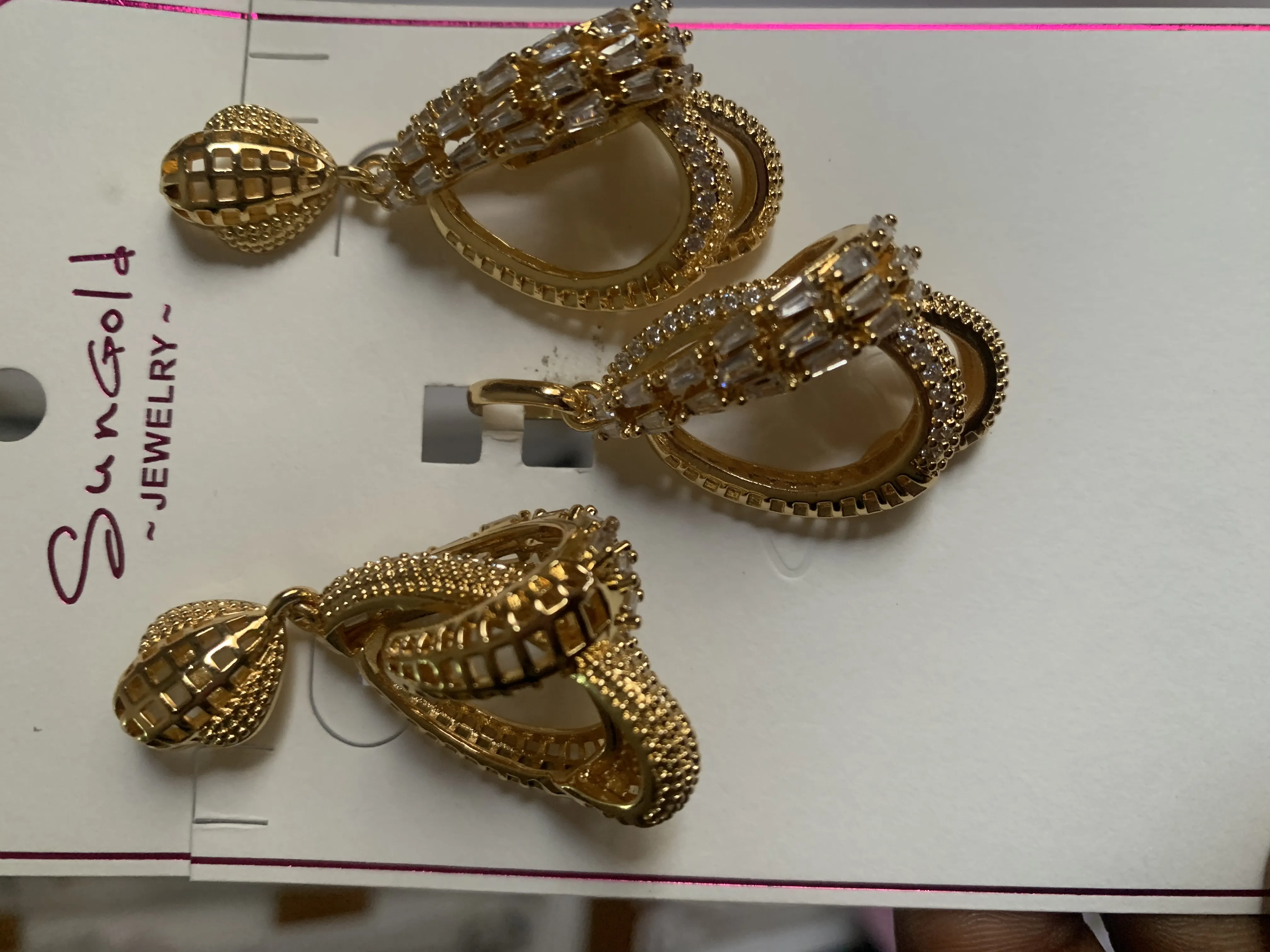 Regal cascade jewelry set